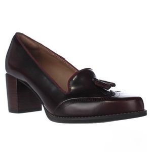 CLARKS Tarah Rosie Block Heeled Loafer (EU 41/US9.5)